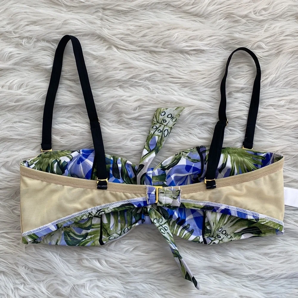 Swimsuits For All | Palm Leaf Bikini Top